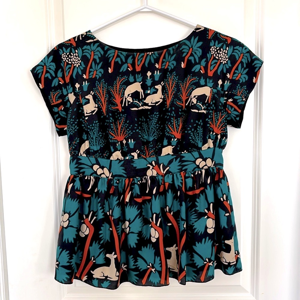 Anna Sui for Anthropologie Blouse